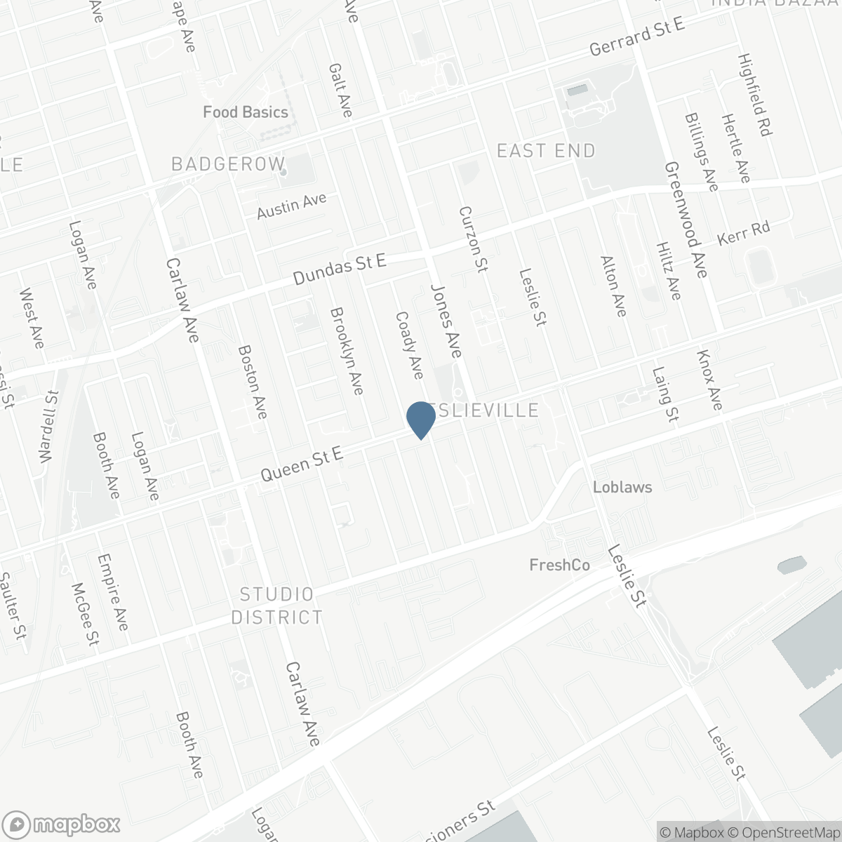 1140 QUEEN STREET E, Toronto, Ontario M4M 1L1